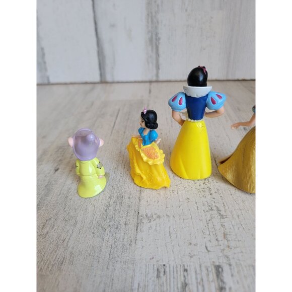 Snowwhite princess dopey dwarf play set variety glitter - Picture 7 of 7